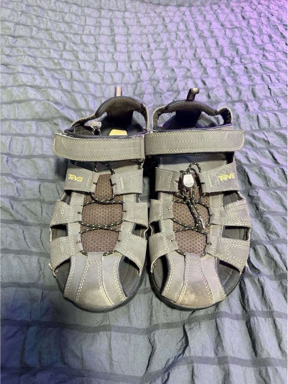 Teva forebay fisherman